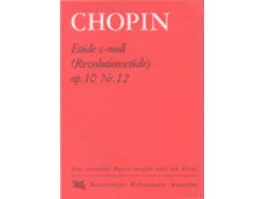 Chopin Etude in C- moll (Revolutionsetude) Op. 10 No. 12 - Piano.