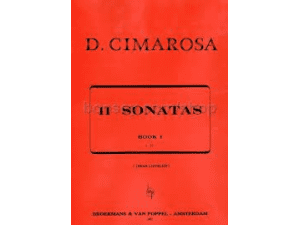 D. Cimarosa 11 Sonatas Book 1. - Piano