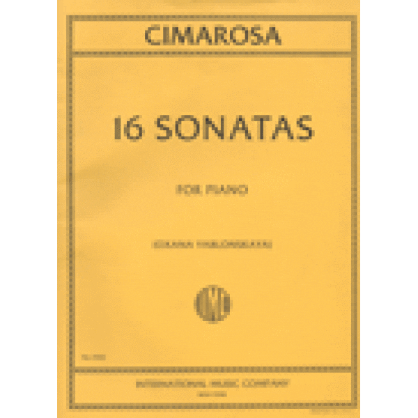 Cimarosa 16 Sonatas - Piano.