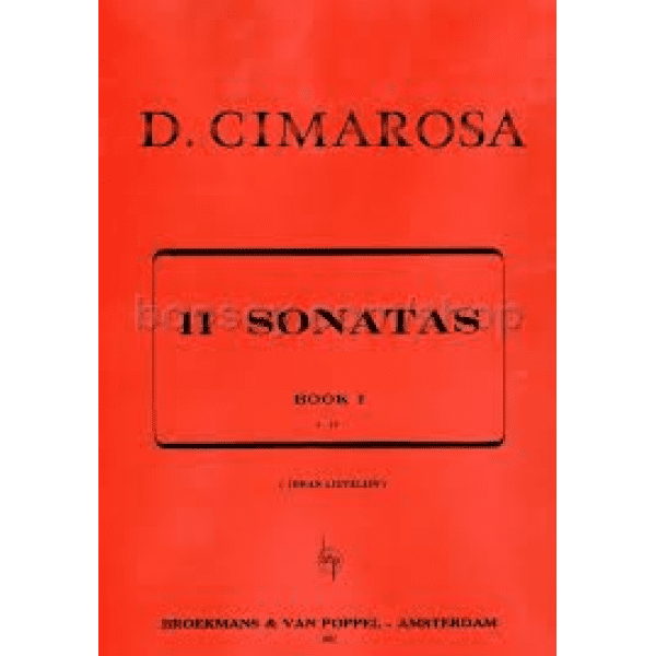 D. Cimarosa 11 Sonatas Book 1. - Piano