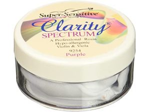 Clarity Spectrum: Hypo-Allergenic Violin/Viola Rosin - Purple
