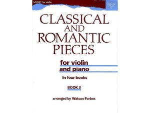 Classical & Romantic Pieces: Violin & Piano Book 3
