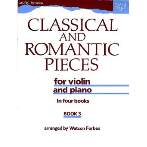 Classical & Romantic Pieces: Violin & Piano Book 3