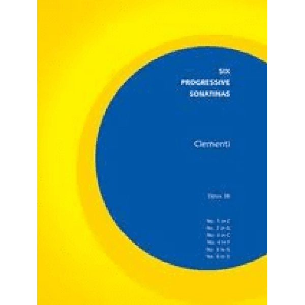 Clementi Six Progressive Sonatinas op. 36 - Piano.