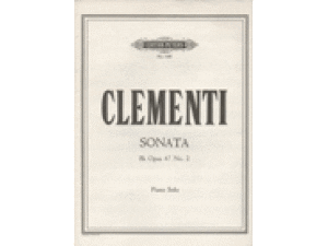 Clementi Sonata Bb Op. 47 No. 2 - Piano.