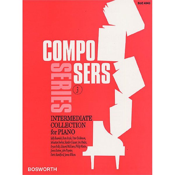 Composers Series Book 3 - Intermediate Collection for Piano.