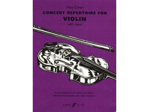 Concert Repertoire for Violin (with Piano) - Mary Cohen