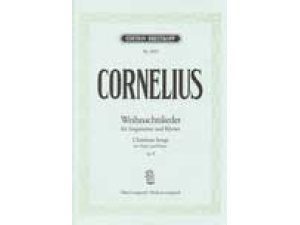 Cornelius: Christmas  Songs for Voice and Piano Op. 8 - Medium (Original) Voice
