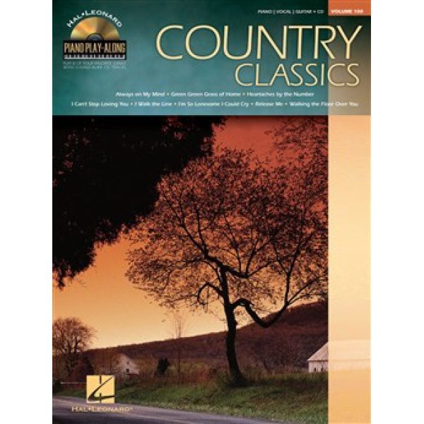 Piano Play-Along - Country Classics for Piano, Vocal and Guitar (PVG).