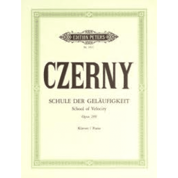 Czerny School of Velocity Op. 299 - Piano