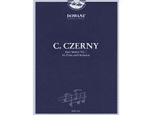 Czerny Easy Studies Vo. 1 for Piano and Orchestra.