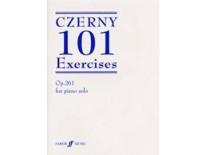 Czerny 101 Exercises Op. 261 for Piano Solo.