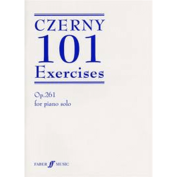 Czerny 101 Exercises Op. 261 for Piano Solo.
