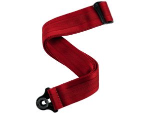D'addario Auto-Lock Guitar Strap - Blood Red