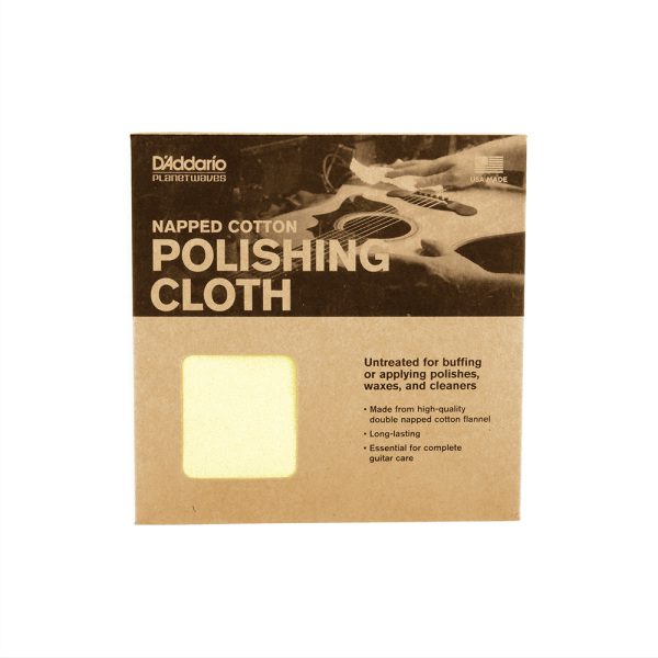 D'addario Untreated Napped Polishing Cloth - For All Instruments - Image 2
