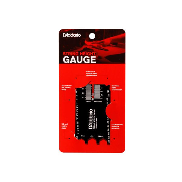 D'addario Planet Waves - String Height Gauge - Complete Instrument Measuring Tool - Image 2