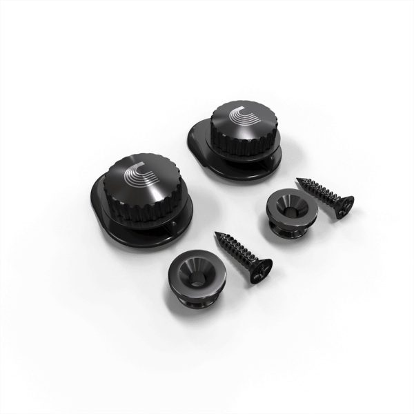 D'addario Universal Strap Lock System - Black - Image 3