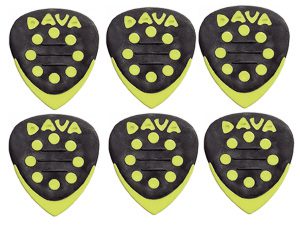 Dava Grip-Tip Nylon Guitar Picks - Set of 6