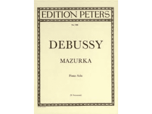 Debussy Mazurka - Piano