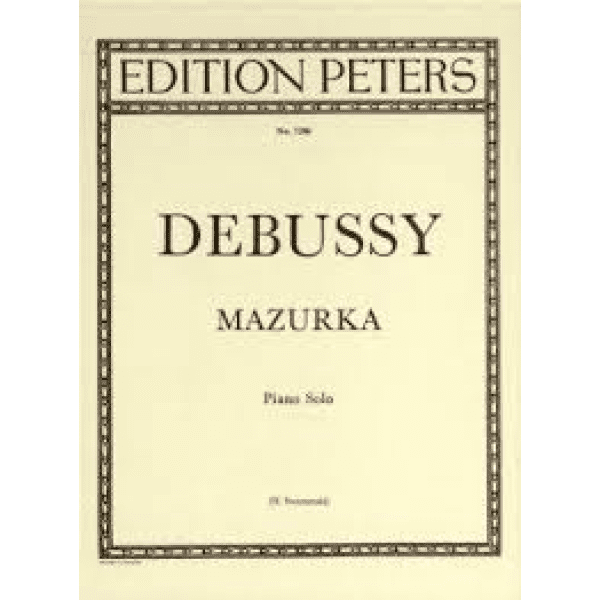 Debussy Mazurka - Piano