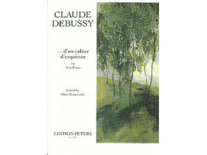 Debussy D'un cahier d'esquisses for the Solo Piano.