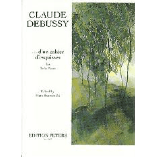 Debussy D'un cahier d'esquisses for the Solo Piano.