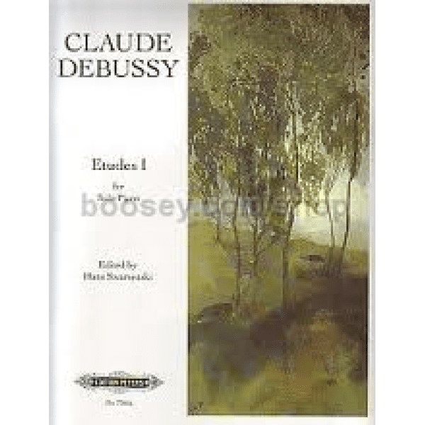 Debussy Etudes I / Book 1 for solo Piano.