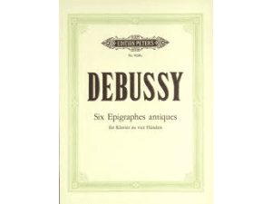 Debussy - Six Epigraphs Antiques for Piano Four Hands.