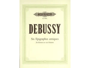 Debussy - Six Epigraphs Antiques for Piano Four Hands.