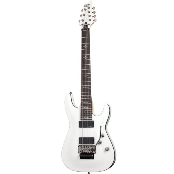 Schecter Demon 7 FR - Vintage White