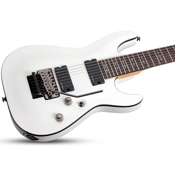 Schecter Demon 7 FR - Vintage White - Image 2