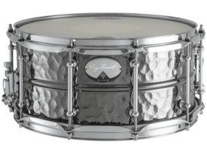 Dixon Greg Bissonette 14 x 6.5 Hammered Brass Snare Drum