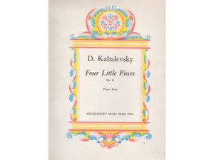 Kabalevsky - Four Little Pieces Op. 14 for Piano Solo.