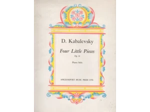 Kabalevsky - Four Little Pieces Op. 14 for Piano Solo.