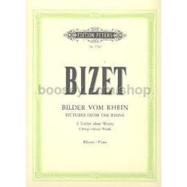 Bizet "Pictures from the Rhine" - Piano