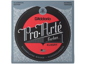 D'addario EJ45FF Pro-Arté Carbon - Normal Tension