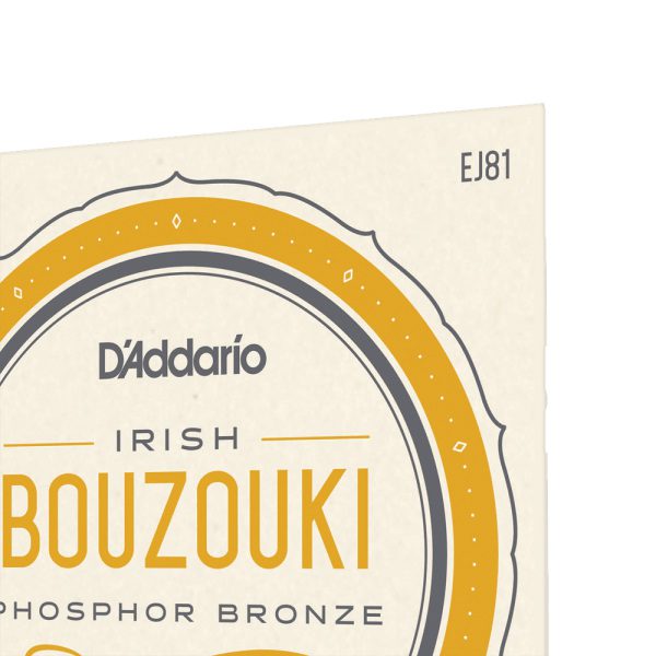 D'addario EJ81 Irish Bouzouki Strings - Phosphor Bronze - Image 3