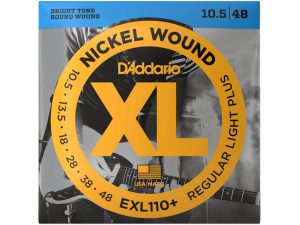 D'addario EXL110+ Nickel (.10.5-.48) Regular Light Plus