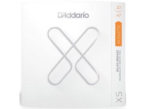 D'addario XS 10-47 Extra Light 80/20 Bronze Coated Acoustic Guitar Strings