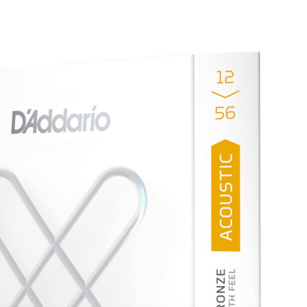 D'addario XS 12-56 Light Top/Medium Bottom Coated Acoustic Guitar Strings - Image 4