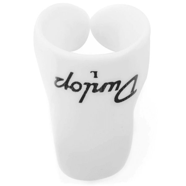 Dunlop White Large Fingerpicks - Set of 4 - Image 3