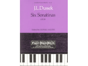 Dussek Six Sonatinas Op. 19 - Piano