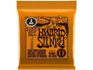 Ernie Ball Hybrid Slinky - 3 Pack