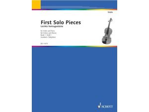 First Solo Pieces for Violin & Piano Book 1 - Cecily Lambert & Sydney Robjohns