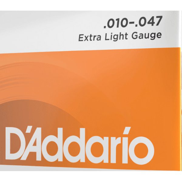 D'addario EJ10 80/20 (.10-.47) Acoustic Extra Light - Image 3