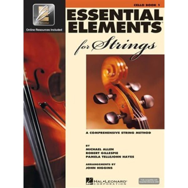 Essential Elements for Strings: Cello Book 1 (CD & DVD Included) - Allen, Gillespie & Hayes