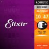 Elixir Acoustic 12-Str Set (.10-.47) 80/20 Bronze w/NANOWEB Coating