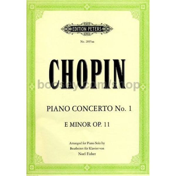 CHOPIN "PIANO CONCERTO No.1, E MINOR OP.11