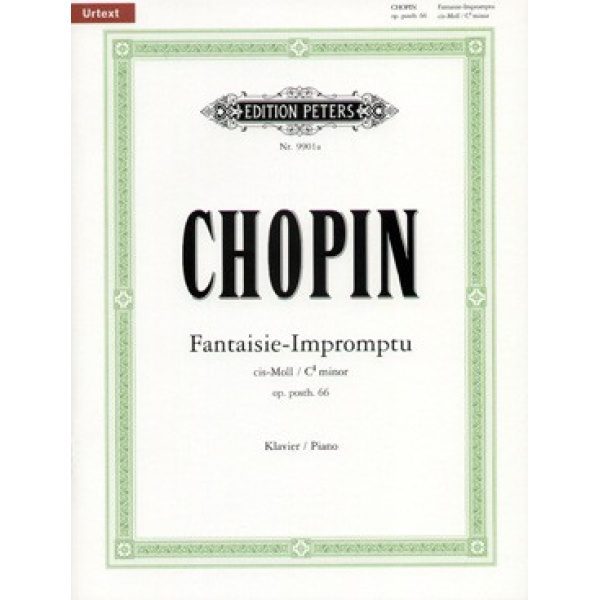 Fantaisie-impromptu, Op.66 ( Frédéric Chopin, )No 9901a