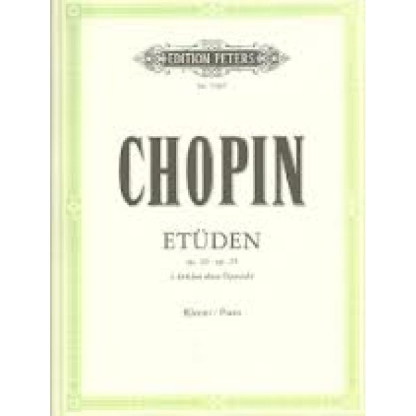 Chopin - Etuden Op. 10 o.p 25 - Piano/Klavier